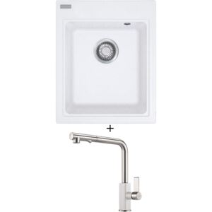 SET Franke KSG 218 bílá led + Franke FG 0392.094 bílá led