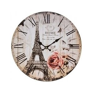 Nástěnné hodiny Love Paris