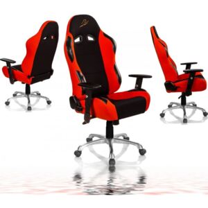RACEMASTER "RS Series" Židle - černá/oranžová