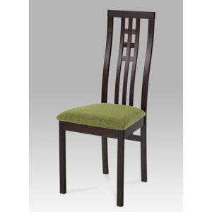 Autronic Jídelní židle - wenge/bez sedáku BC-12481 BK