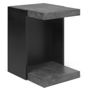 Porto Deco Betonově šedý odkládací stolek Olympio 45 x 38 cm