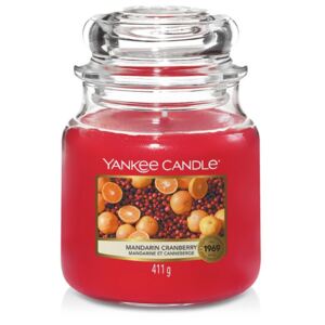 Střední vonná svíčka Yankee Candle Mandarin Cranberry