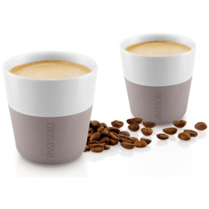 Termohrnky na kávu Espresso 2ks teplá šedá 80ml, Eva Solo