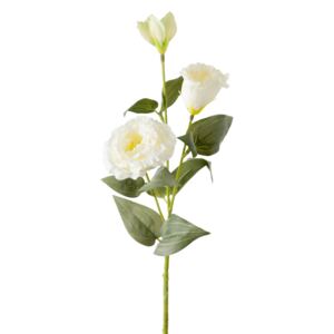 Animadecor Umělá květina - Eustoma jícnovka bílá