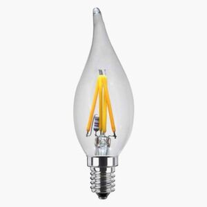 SEGULA Ambient Candle 2.7W čirá / E14 / 160lm / 2900K / stmívatelná / A+ (50237-S) - Segula LED žárovka 50237 230 V, E14, 2.7 W = 16 W, teplá bílá, A+ (A++ - E), stmívatelná