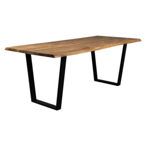 Masivní dřevěný jídelní stůl DUTCHBONE AKA 180 x 90 cm