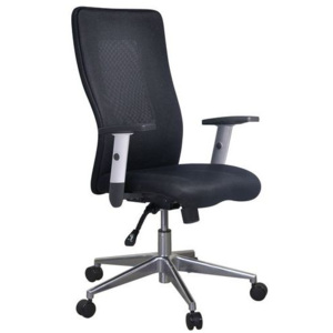 Kancelářská židle Penelope Top Alu, černá