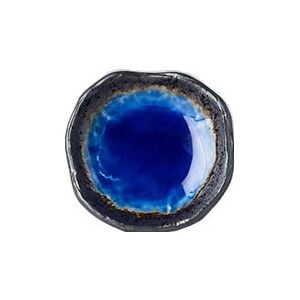 Modrý keramický talířek MIJ Cobalt, ø 9 cm