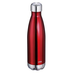 Cilio Termo láhev ELEGANTE metalicky červená 0,5 l