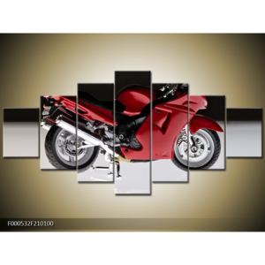 Obraz červené motorky (F000532F210100)