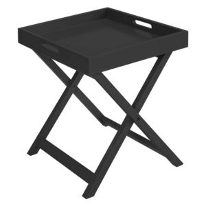 Odkládací stolek Tray, černý