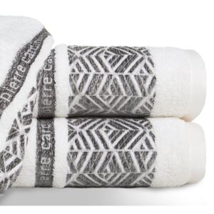 Bavlněný froté ručník TEO 50x100 cm, krémová, 480 gr PIERRE CARDIN Varianta: ručník - 3 kusy 50x90 cm zvýhodněná cena