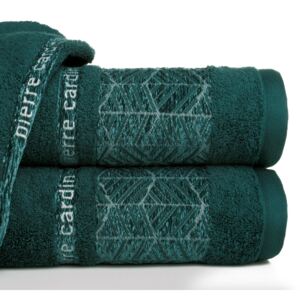Bavlněný froté ručník TEO 50x100 cm, zelená, 480 gr PIERRE CARDIN Varianta: ručník - 1 kus 50x90 cm