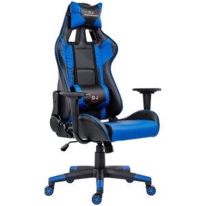 Herní židle Antares REPTILE BLACK+BLUE