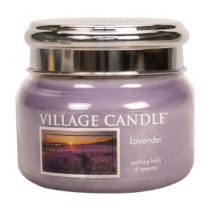 Village Candle Vonná svíčka ve skle, Levandule - Lavender, 11oz