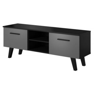 Hector TV stolek Oreto 140 cm černý/šedý