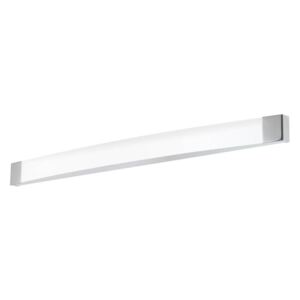 Nástěnné koupelnové LED svítidlo SIDERNO, stříbrné, 90x6cm