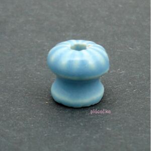 Keramická knopka-Minimini-1,3cm Modrá