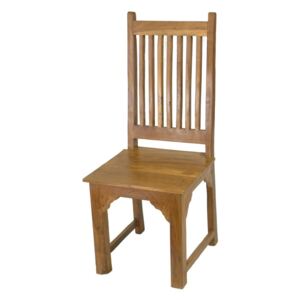 Židle z antik teakového dřeva, 46x46x110/46cm