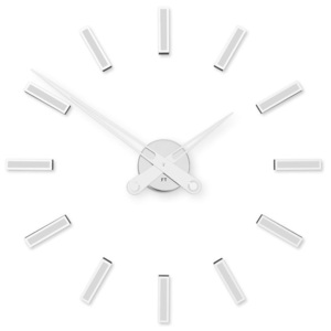 Nalepovací hodiny Future Time FT9600WH Modular white 60cm