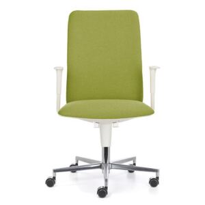 Kancelářská židle FLAP/ W s područkami, zelená