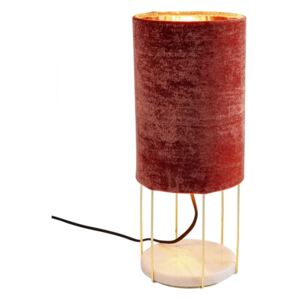 KARE DESIGN Stojací lampa Cafeteria Lounge růžová, 40 cm, Vemzu