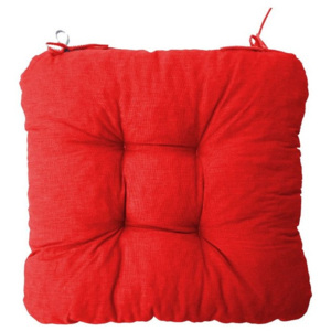 Písecké lůžkoviny Sedák na židli Soft červený