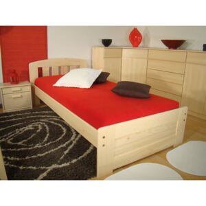Moderní postel z masivu MICHAELA NR 90x200, moderní jednolůžko