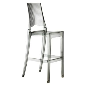 SCAB - Barová židle GLENDA vysoká - kouřová