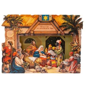 Střední vánoční betlém Vojtěcha Kubašty