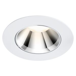 BIG WHITE RILO DL LED vnitřní svítidlo k zabudování do stropu, bílá / chrom, 3000/4000K, 5,5W 1001973