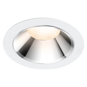 BIG WHITE RILO DL LED vnitřní svítidlo k zabudování do stropu, bílá / chrom, 3000/4000K, 18W 1001975