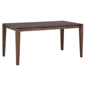 Jídelní stůl tmavé dřevo 160 x 90 cm LOTTIE
