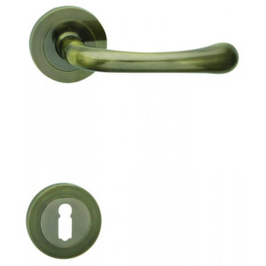 Cobra Kování Dea-R (bronz česaný) Provedení: WC - klika/klika s otvorem pro WC, koupelna