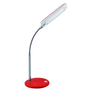 Moderní stolní lampa DORI LED, 6W, denní bílá, červená Strühm DORI LED 02787