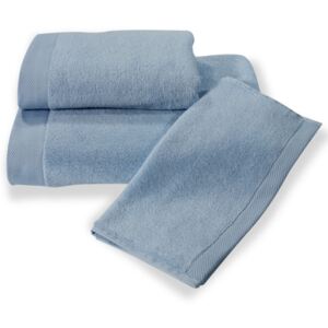 Dárková sada ručníků a osušek MICRO COTTON. Ručníky a osušky s antibakteriální ochranou jsou vyrobeny z česané 100% MICRO bavlny o gramáži 500 g/m2. Světle modrá