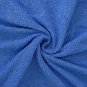 Froté prostěradlo (90 x 200 cm) - modré