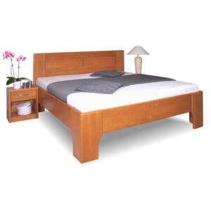 Manželská postel z masivu OLYMPIA 3. senior , masiv buk, třešeň , 160x200 cm