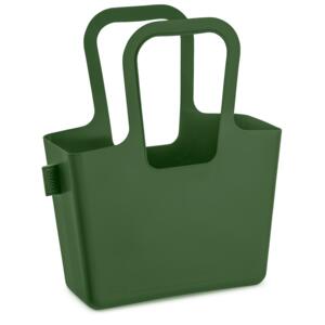 TASCHE plážová taška, zásobník, stojan na časopisy a noviny a na hračky KOZIOL (Barva-lesní zelená)
