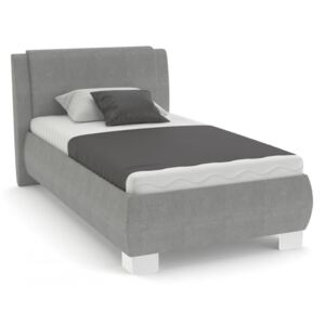 Čalouněná postel s úložným prostorem Kartago vario, čelní výklop, 90x200 cm , Matrace ALFA