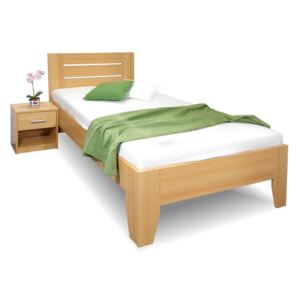 Zvýšená postel CANARIA, 90x200 , Bílá