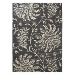 Moderní kusový koberec Sanderson Mapperton graphite 45905 - 140x200 cm - Brink&Campman
