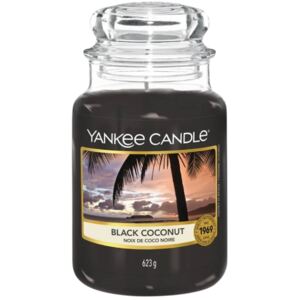 Velká vonná svíčka Yankee Candle Black Coconut