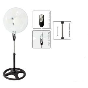 Geko Stojanový ventilátor 41cm s ovladačem