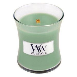 Woodwick Vonná svíčka váza White Willow Moss 85 g