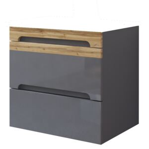 Comad Galaxy Gray 120 koupelnová sestava Typ nábytku: 2xUmyvadlová skříňka bez umyvadla