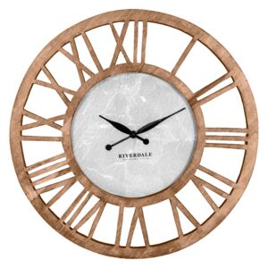 Dřevěné nástěnné hodiny Chuck