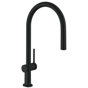 Hansgrohe M54 - Dřezová baterie Talis s výsuvnou koncovkou, sBox, matná černá 72803670