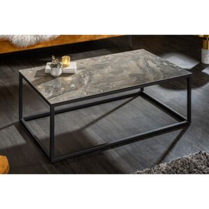 Konferenční stolek SYMBIO 100 cm - taupe, černá