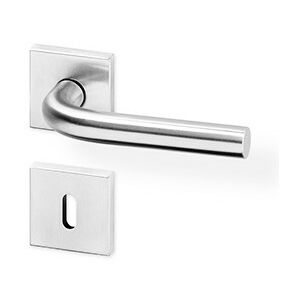 Dveřní kování ACT Lida PullBloc RHR (NEREZ) - BB klika-klika otvor pro obyčejný klíč/Nerez